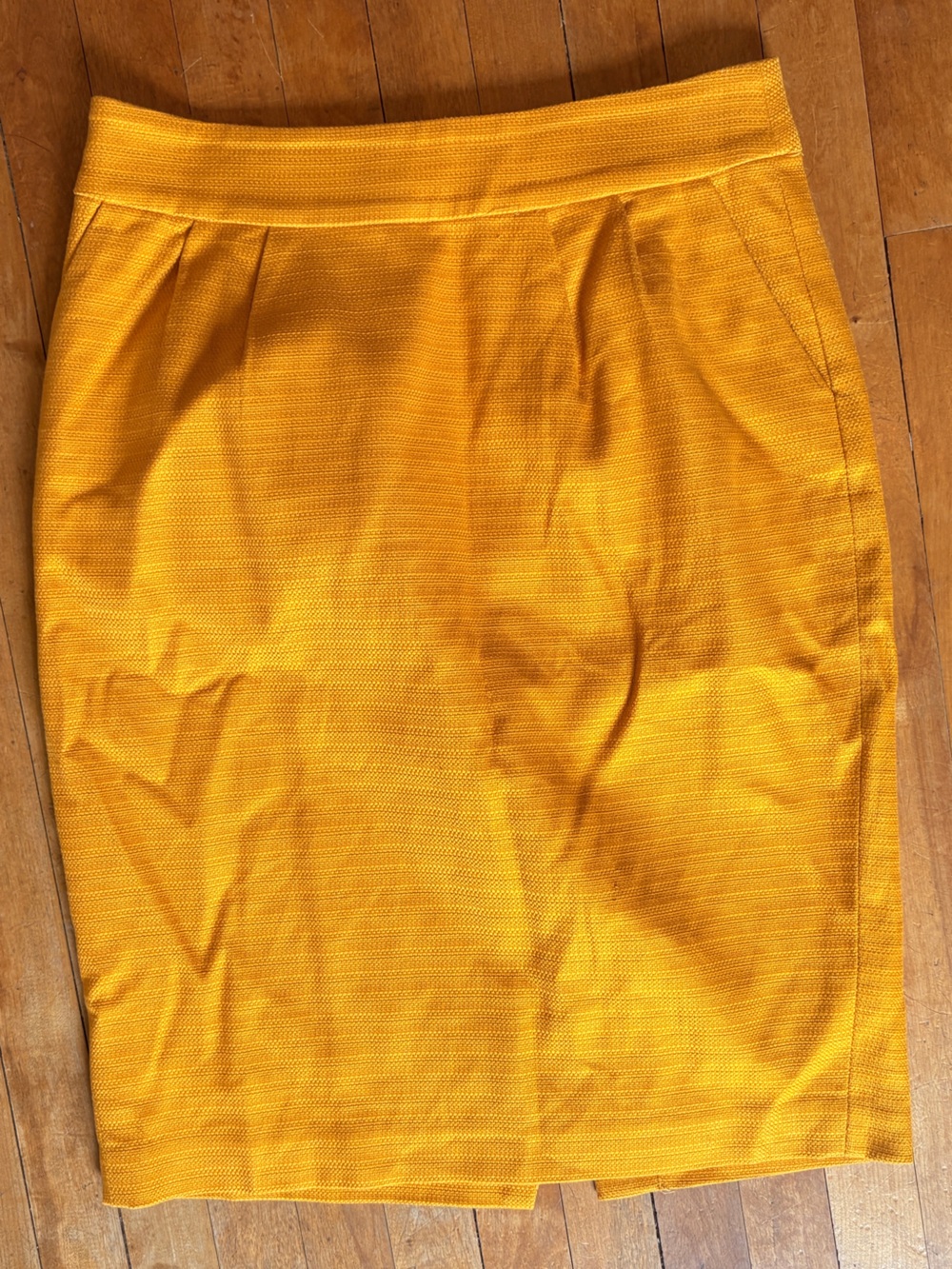 Banana Republic Golden Yellow Pencil Skirt